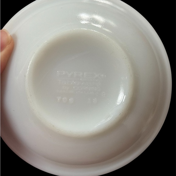 VTG Pyrex Tableware By Corning TIBURON Pattern 4-3/4" Berry Bowls Set of 8 - Picture 3 of 3